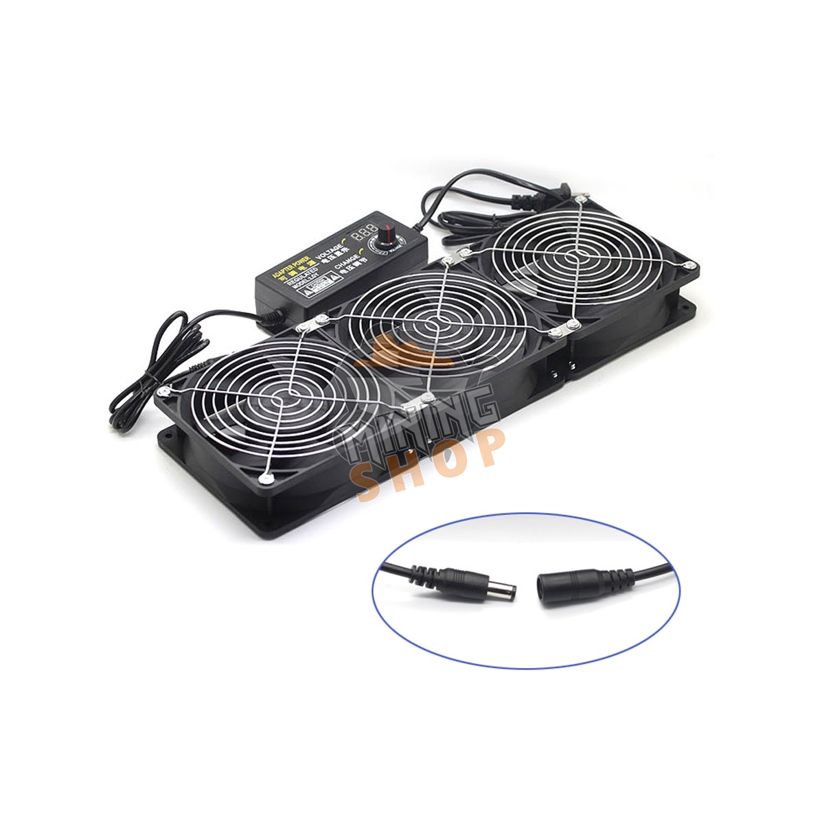 120mm (4000 rpm) professional cooling fans for 8 GPU Mining rigs - 120mm 4000 rpm professional cooling fans for 8 gpu mining rigs @ 7 - Mining Shop