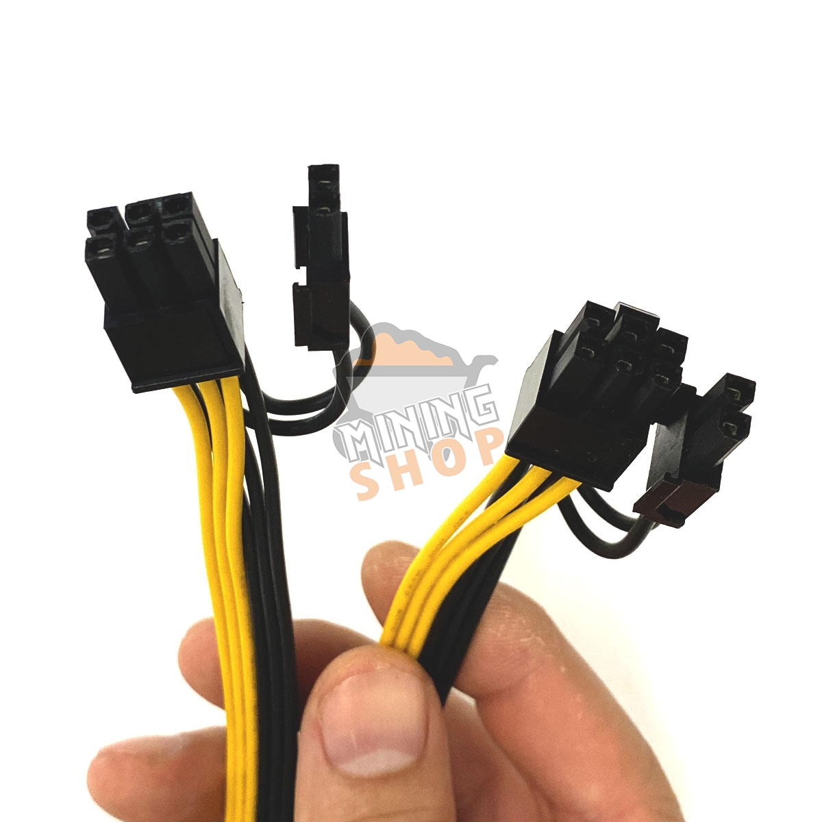 CPU 8 Pin to Dual PCI-E 8 Pin - 2 x (6+2) Power Splitter Cable for PCIE (PCI Express) - cpu 8 pin to dual pci e 8 pin   2 x 62 power splitter cable for pcie pci express @ 2 - Mining Shop